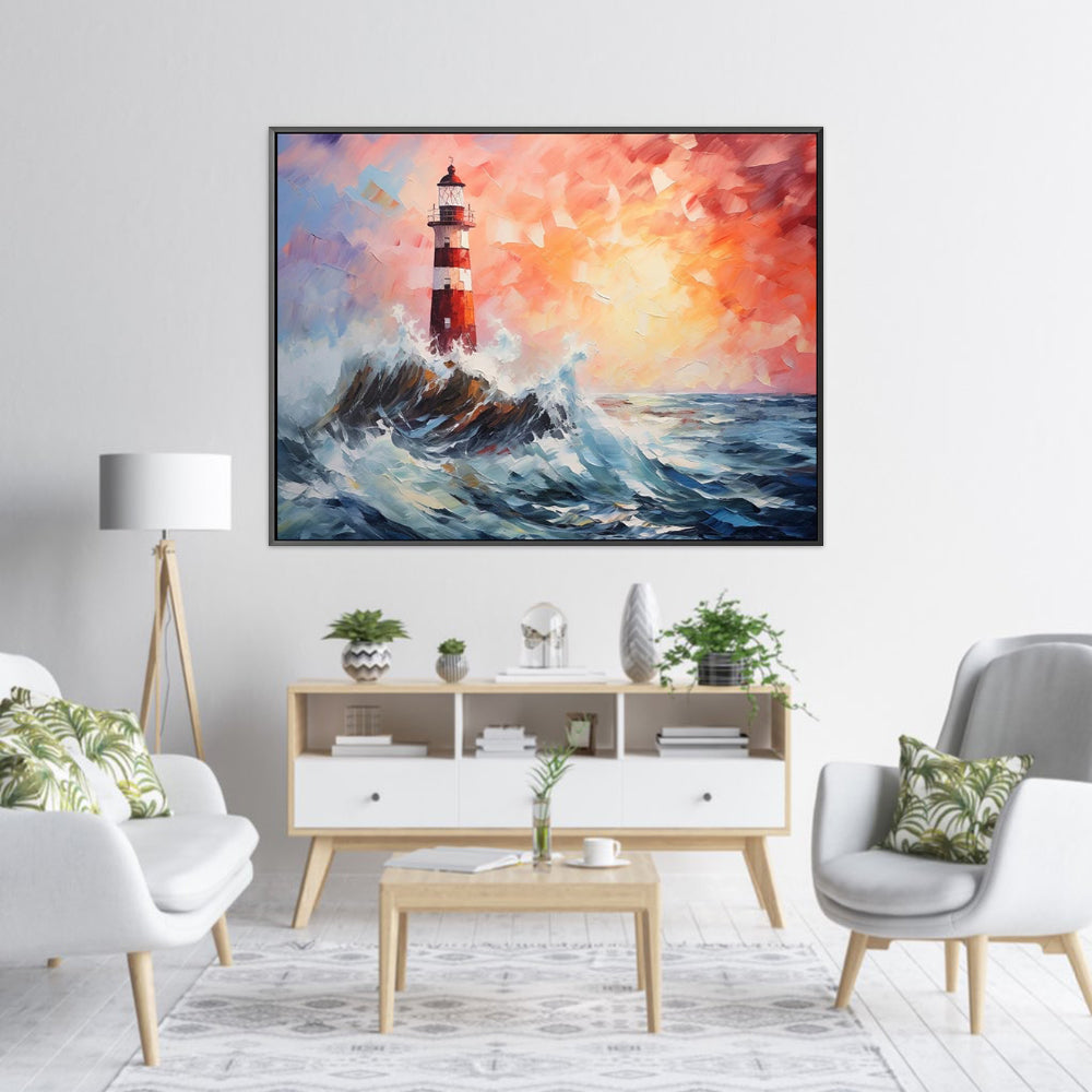 Lighthouse Landscape For Home Decor