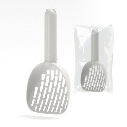 Cat Litter Scoop Plastic Cats Poop Scoop With Base Pets