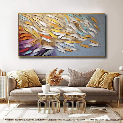 Modern Family Bedroom Decor Rolled Frameless Unstretched Painting