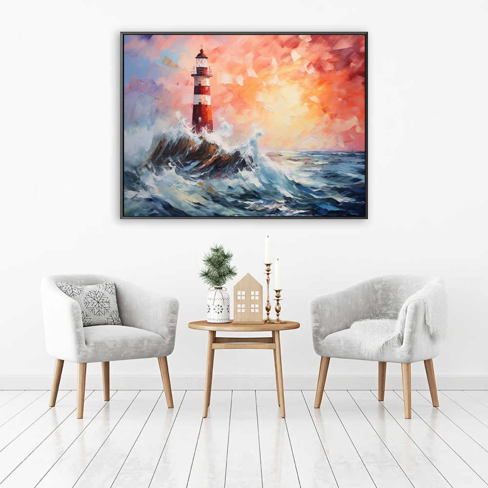 Lighthouse Landscape For Home Decor