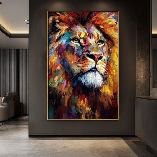 Animal Canvas Handmade Oil Painting