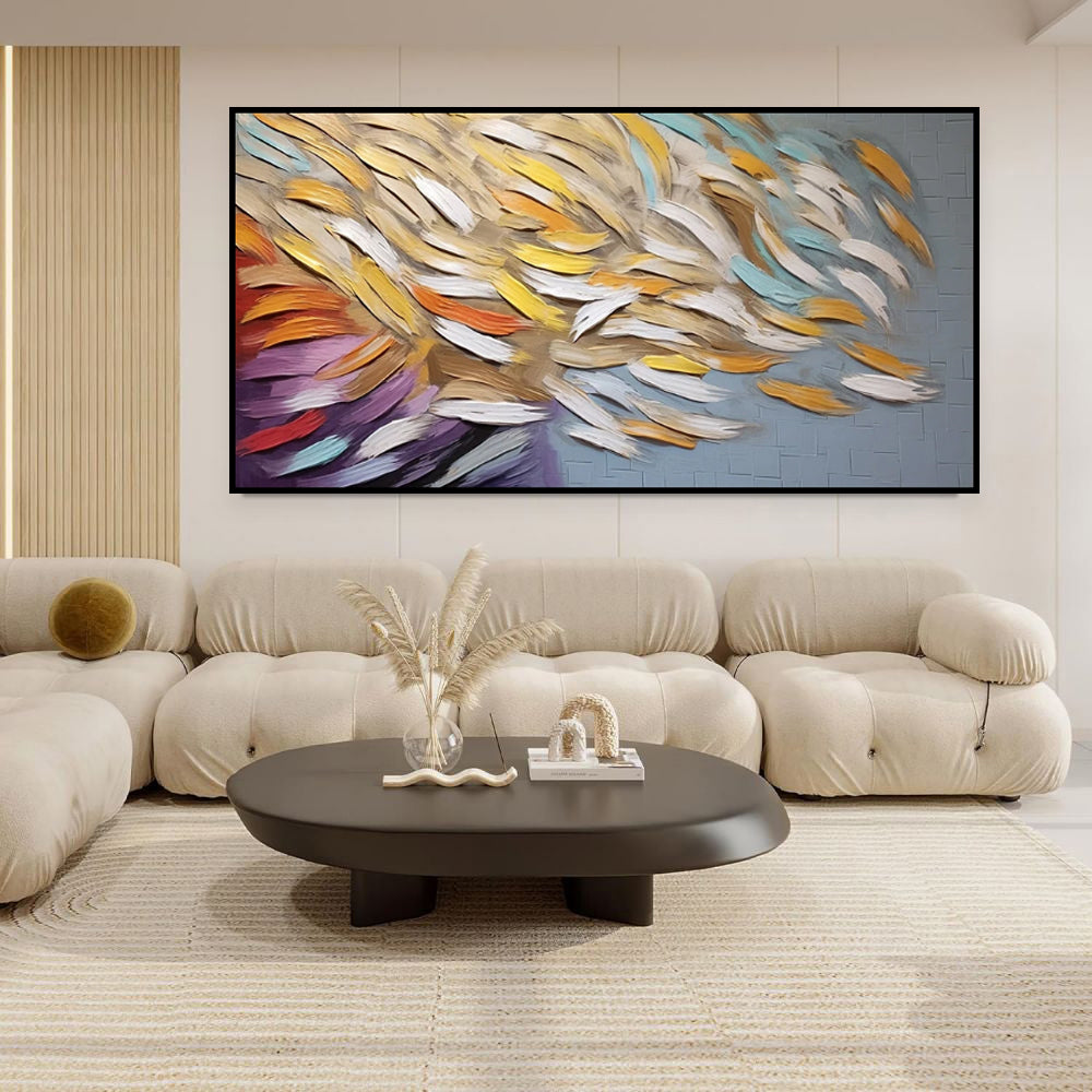 Modern Family Bedroom Decor Rolled Frameless Unstretched Painting