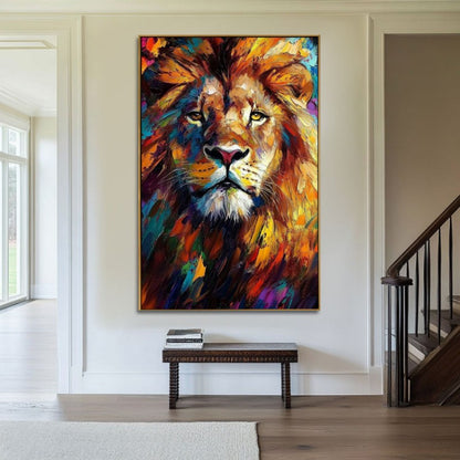 Animal Canvas Handmade Oil Painting
