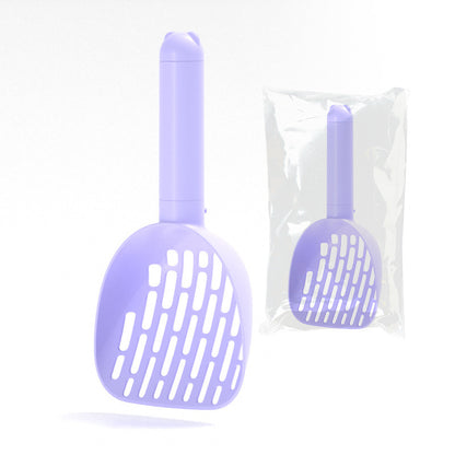 Cat Litter Scoop Plastic Cats Poop Scoop With Base Pets