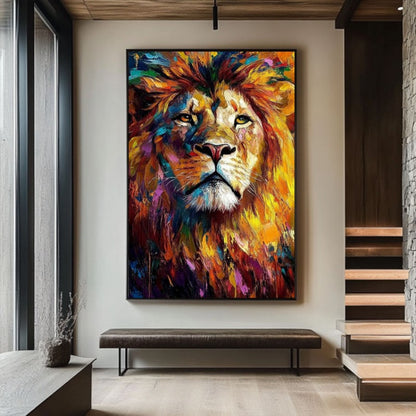 Animal Canvas Handmade Oil Painting