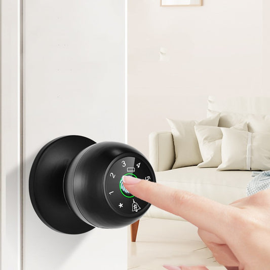 Spherical Smart Lock Semiconductor Fingerprint Identification