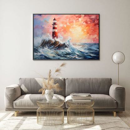 Lighthouse Landscape For Home Decor